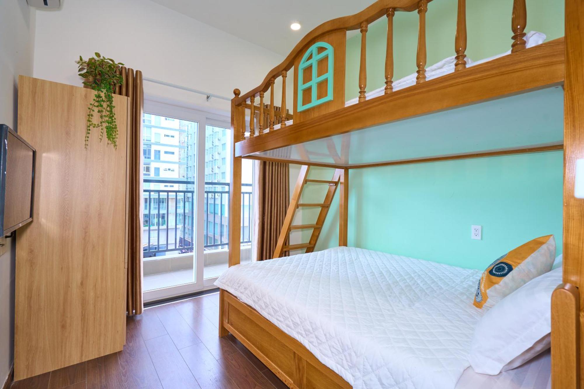 อพาร์ตเมนต์ 2 ห้องนอน 2 ห้องน้ำส่วนตัว ขนาด 120 ตร.ม. – ทัง ตัม Apartment หวุงเต่า ภายนอก รูปภาพ